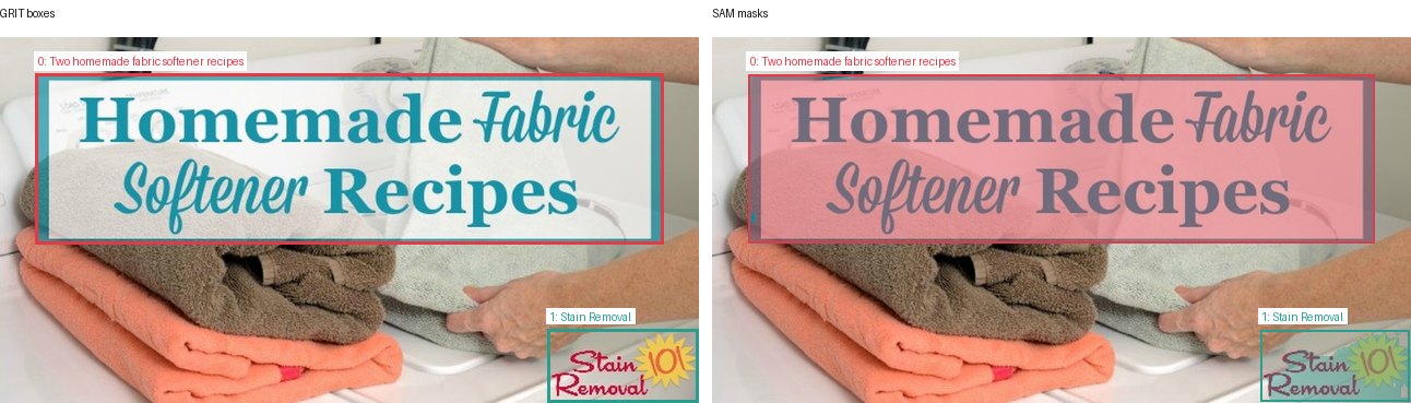 GRIT boxes and SAM masks